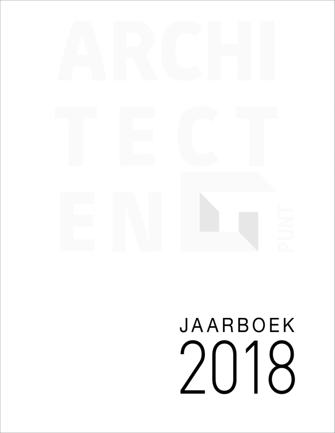 Jaarboek 2018