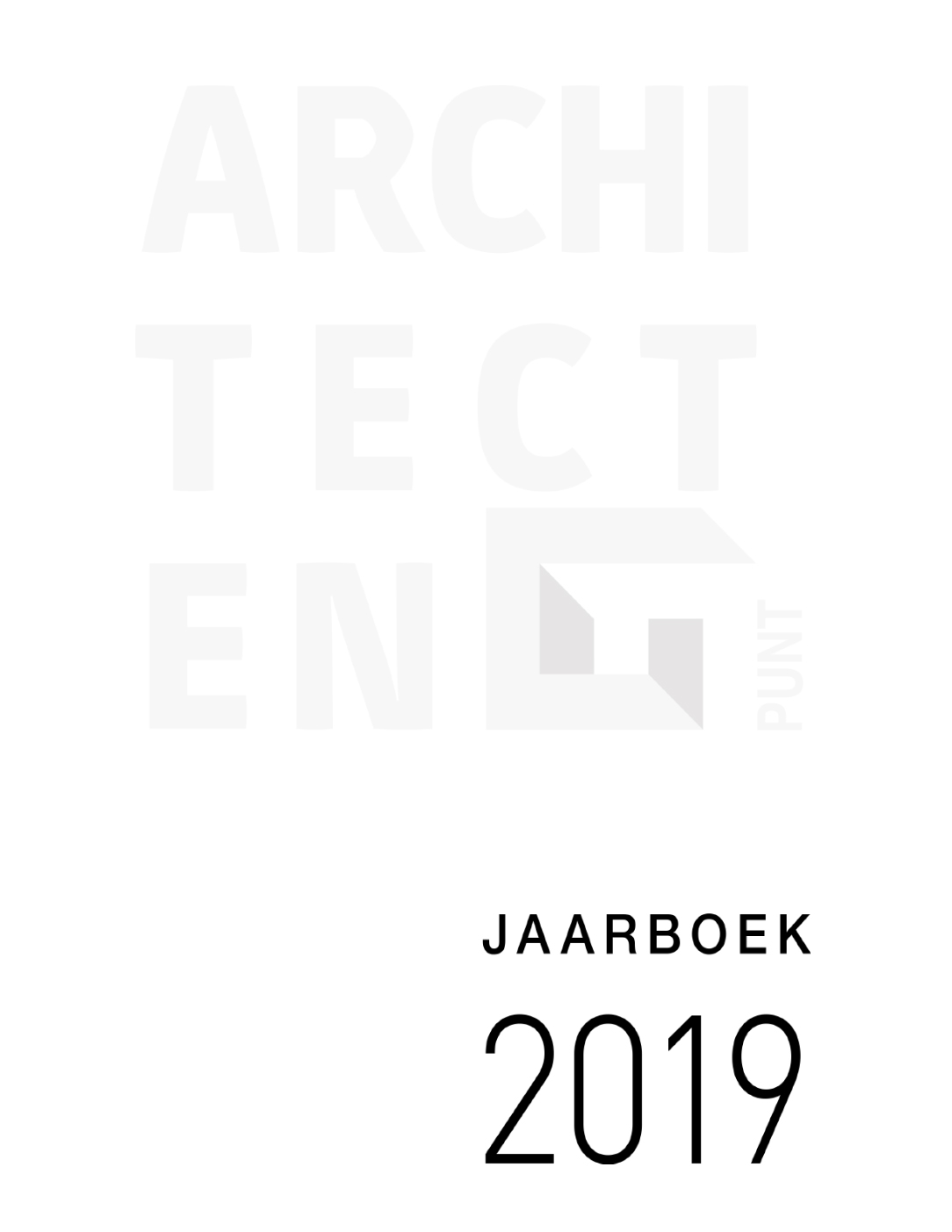 Jaarboek 2019