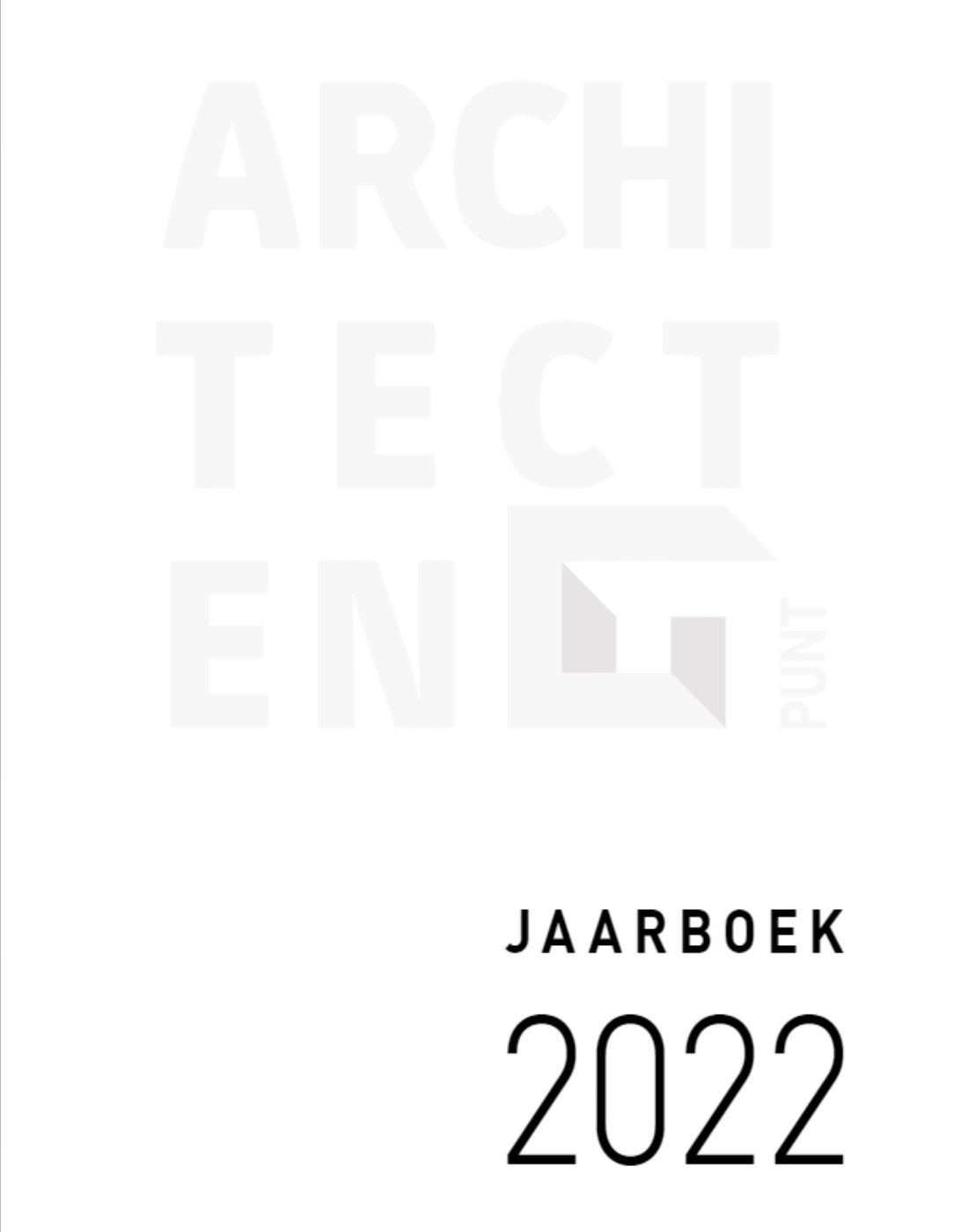 Jaarboek 2022